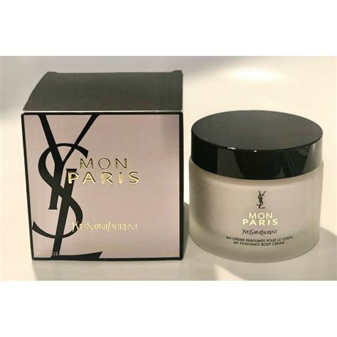 paris yves saint laurent crema corpo|MON PARIS BODY CREAM .